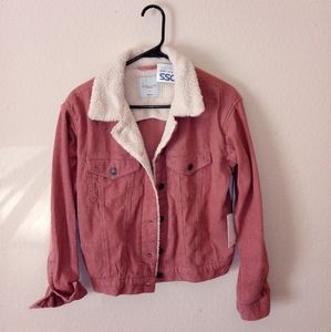 Brand New Pink Corteroid Jean Jacket
